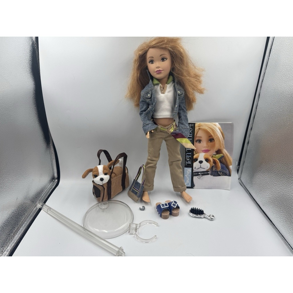 VTG Mattel Teen Trends COURTNEY Original Outfit & 17" Doll Mattel 2005 SEE PICS